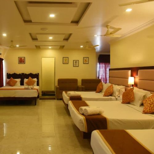 Group stay room at Binani Bhawan Jatipura near Giriraj Ji Temple