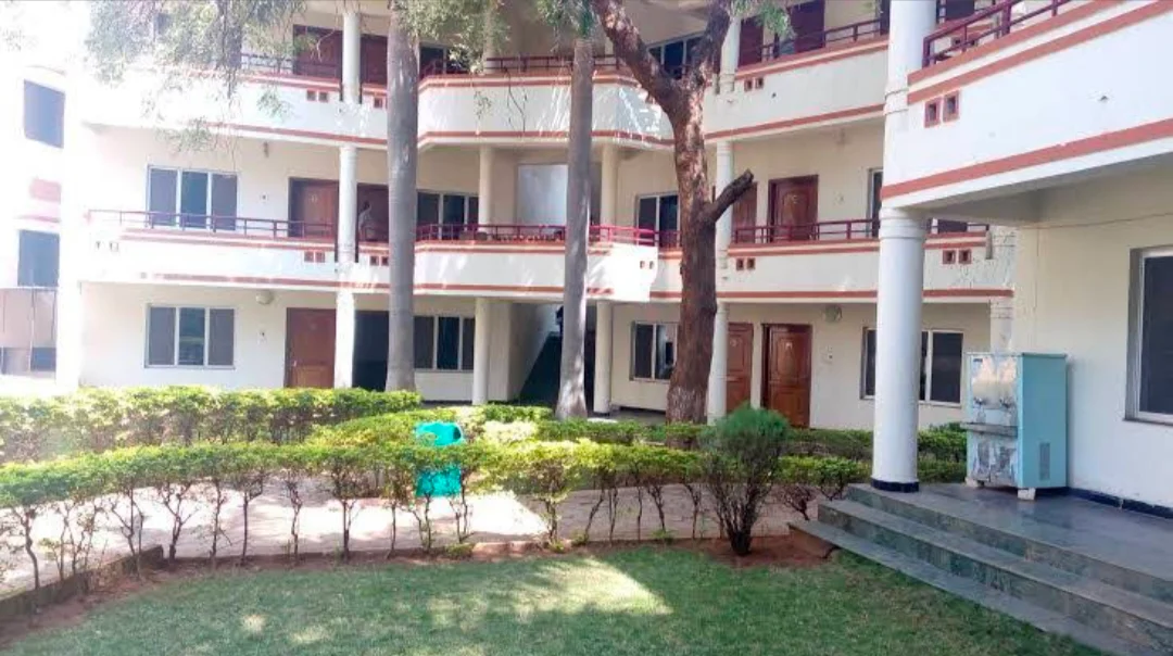 Comfortable bed at Binani Bhavan Katra
